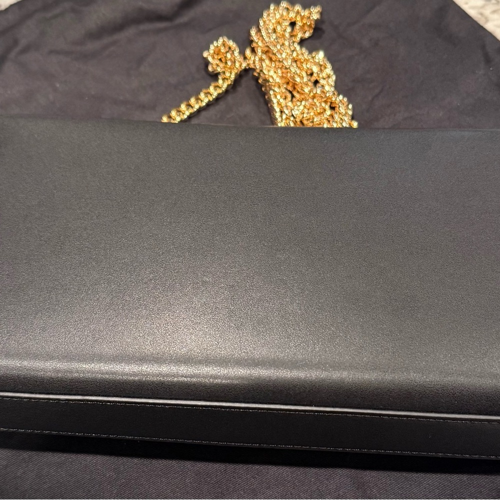 SAINT LAURENT Kate Medium Leather Shoulder Bag in Black - Picture 6 of 6